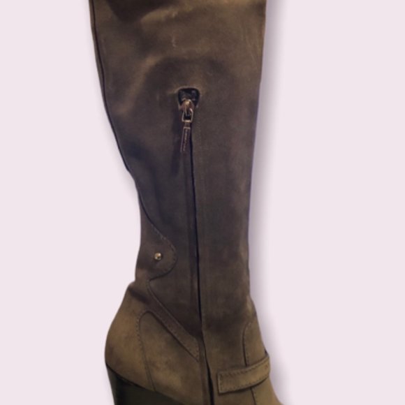 Dolce & Gabbana Sz 38 Suede Wedge Boots New In Box - Picture 4 of 5